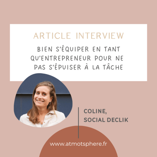 Article interview - Coline Didier